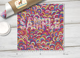 Rainbow Shape Patterned Adhesive Vinyl 215